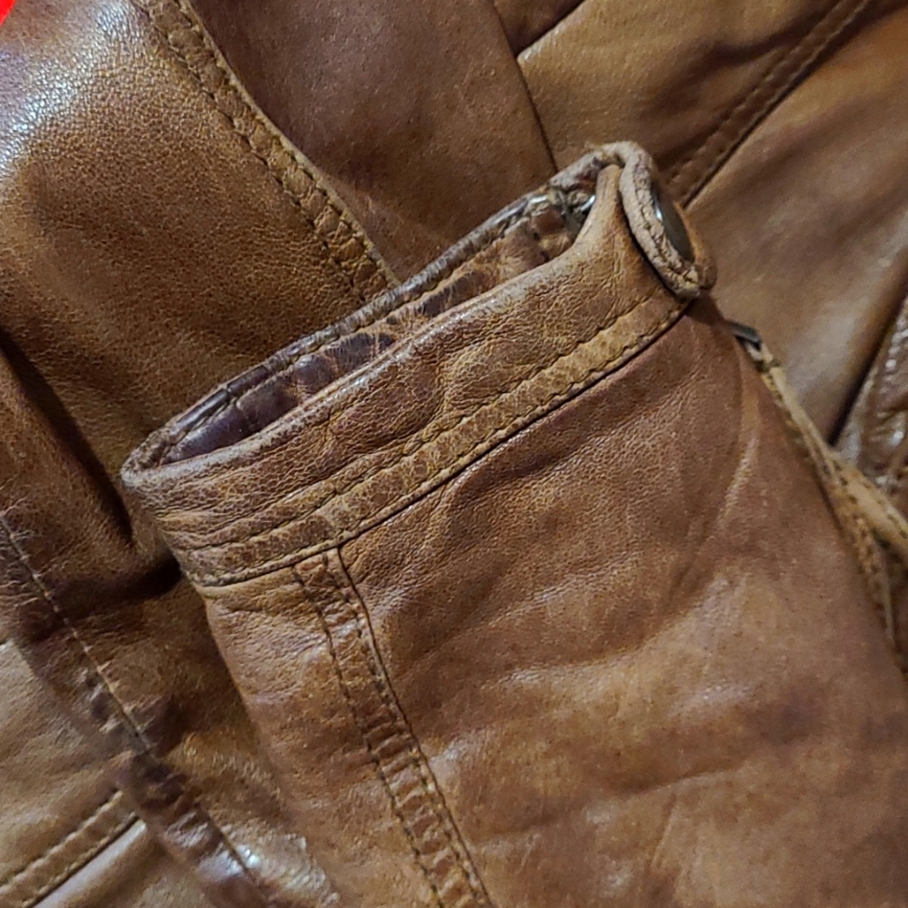 Genuine Leather Jacket - Picture 4 of 6